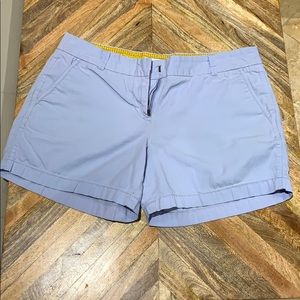 J Crew sky blue Broken in Chino shorts